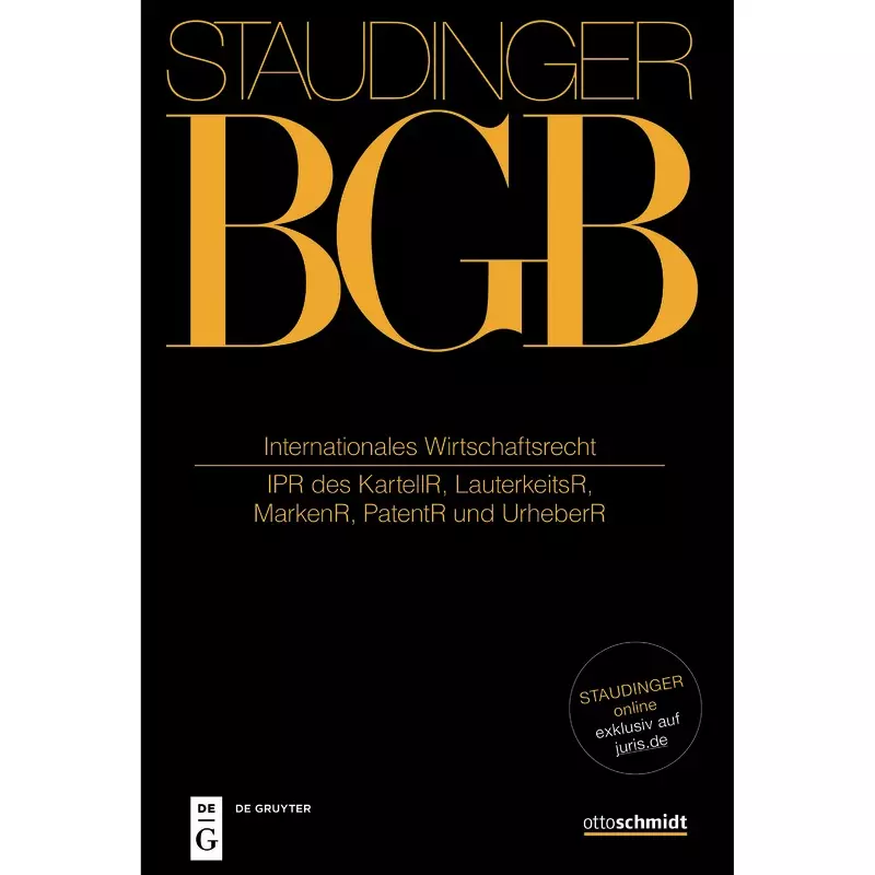 BGB - Bürgerliches Gesetzbuch - EGBGB / IPR Einführungsgesetz zum Bürgerlichen Gesetzbuch / Internationales Wirtschaftsrecht