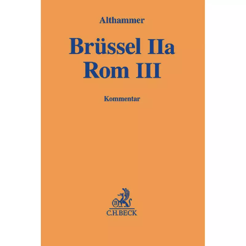 ROM III und Brüssel IIa