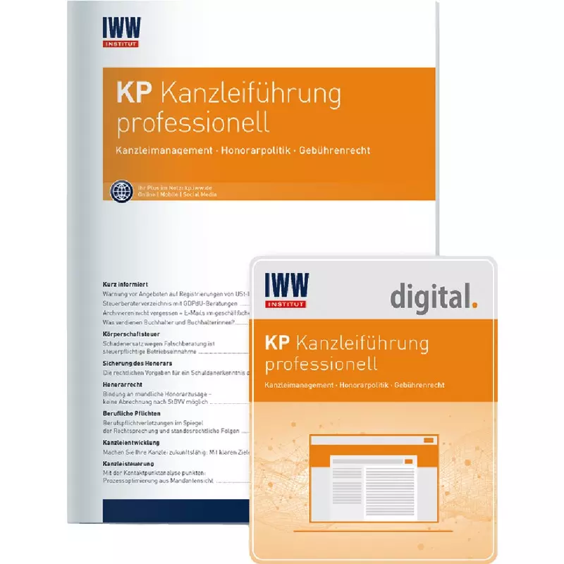 KP Kanzleiführung professionell  - Abonnement