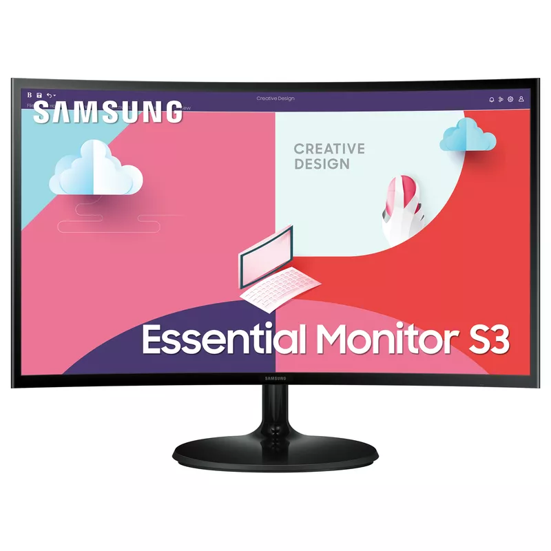 61cm/24' (1920x1080) Samsung S24C360EAU 16:9 4ms HDMI VGA VESA Full HD Black