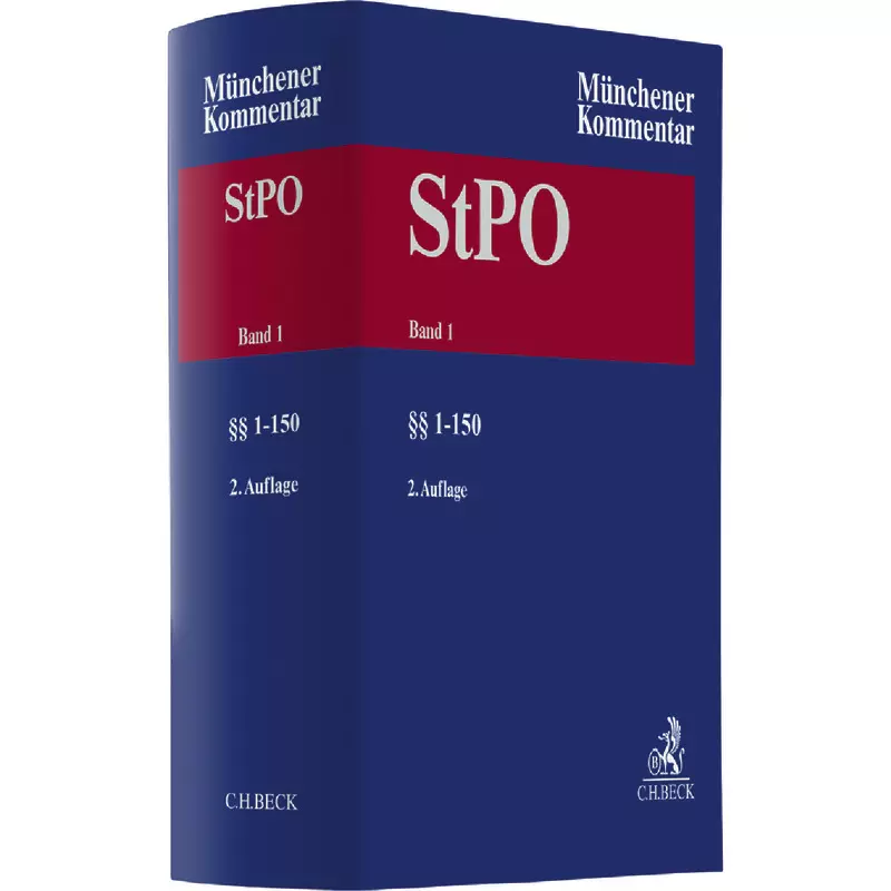 Münchener Kommentar zur Strafprozessordnung StPO Band 1