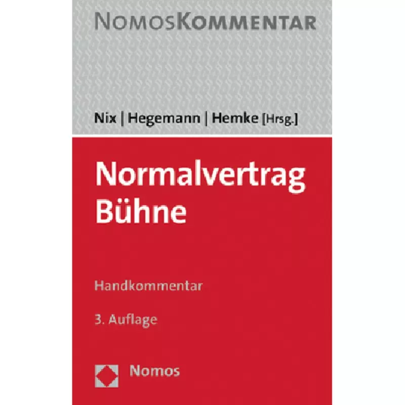 Normalvertrag Bühne