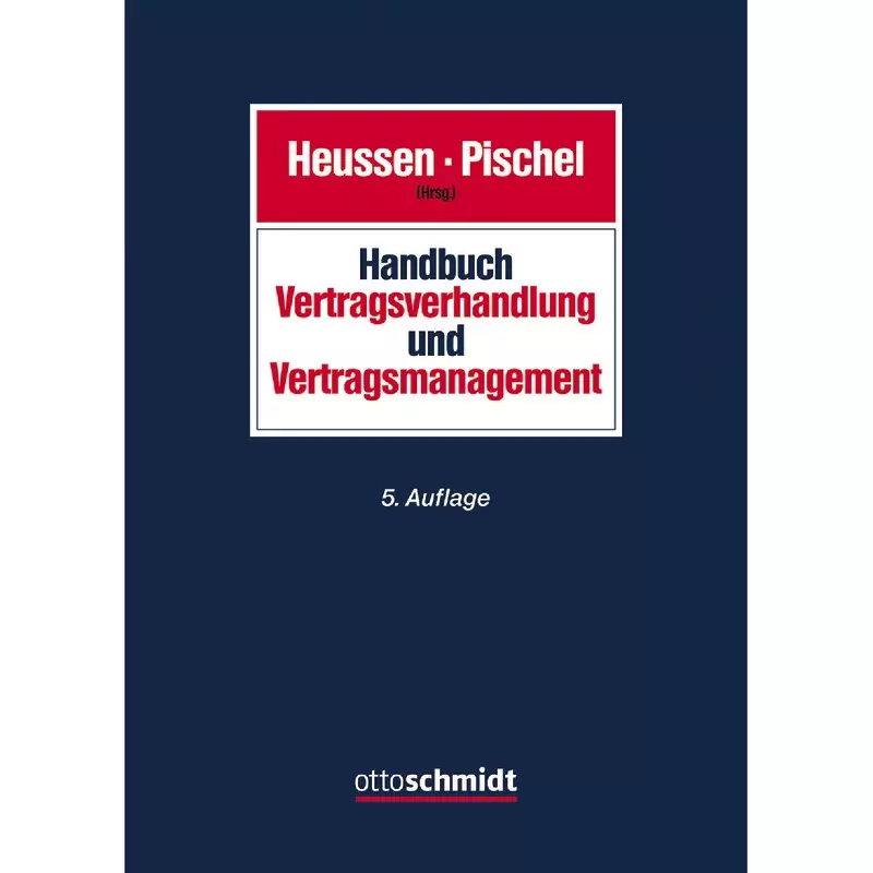 Handbuch Vertragsverhandlung und Vertragsmanagement