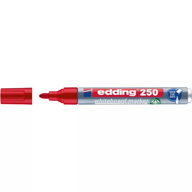 edding Boardmarker 250 1,5- 3mm Rundspitze nachfüllbar rt