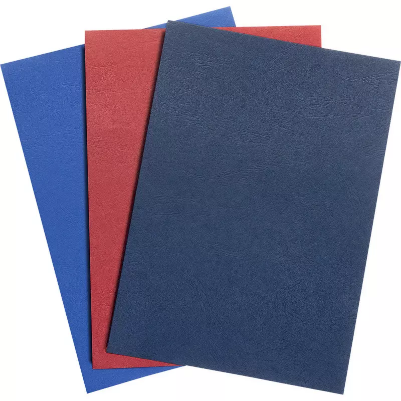 SoldanPlus Rückendeckel aus farbigem Vollkarton in Lederstruktur