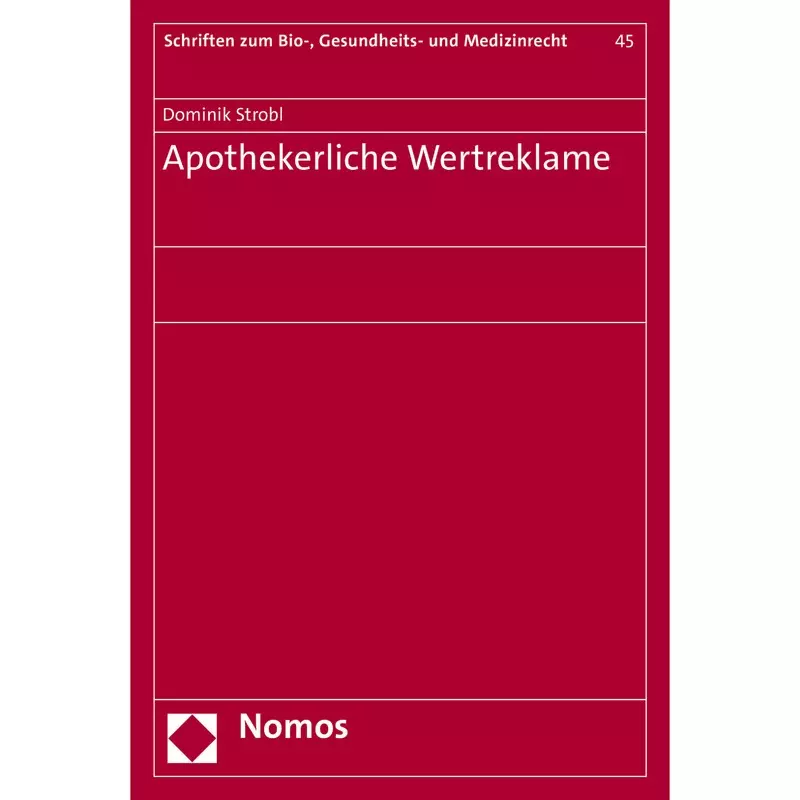 Apothekerliche Wertreklame
