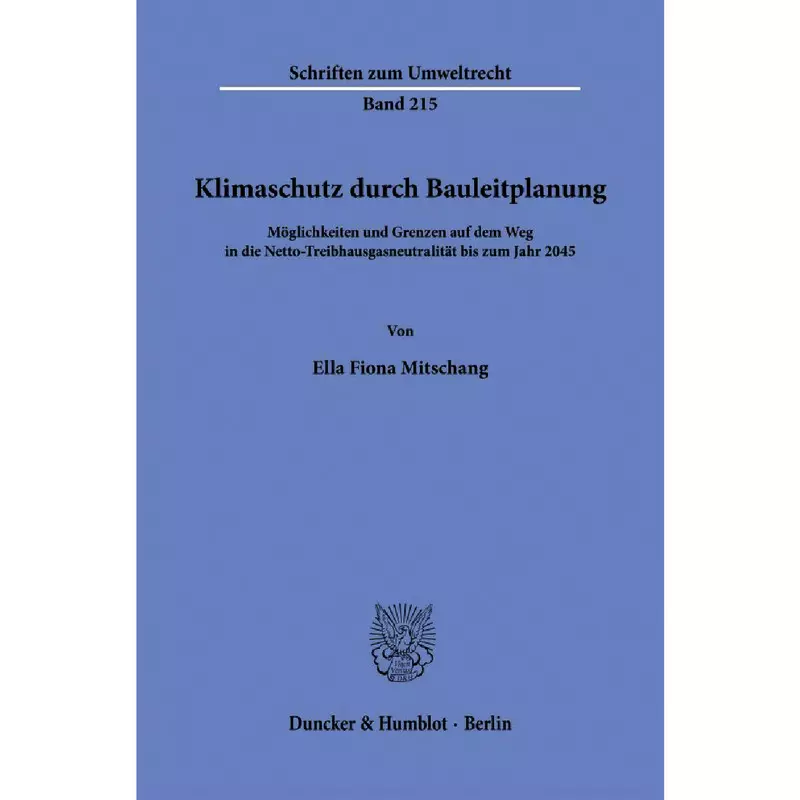 Klimaschutz durch Bauleitplanung
