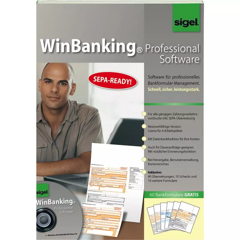 sigel WinBanking Professional, Start-Paket