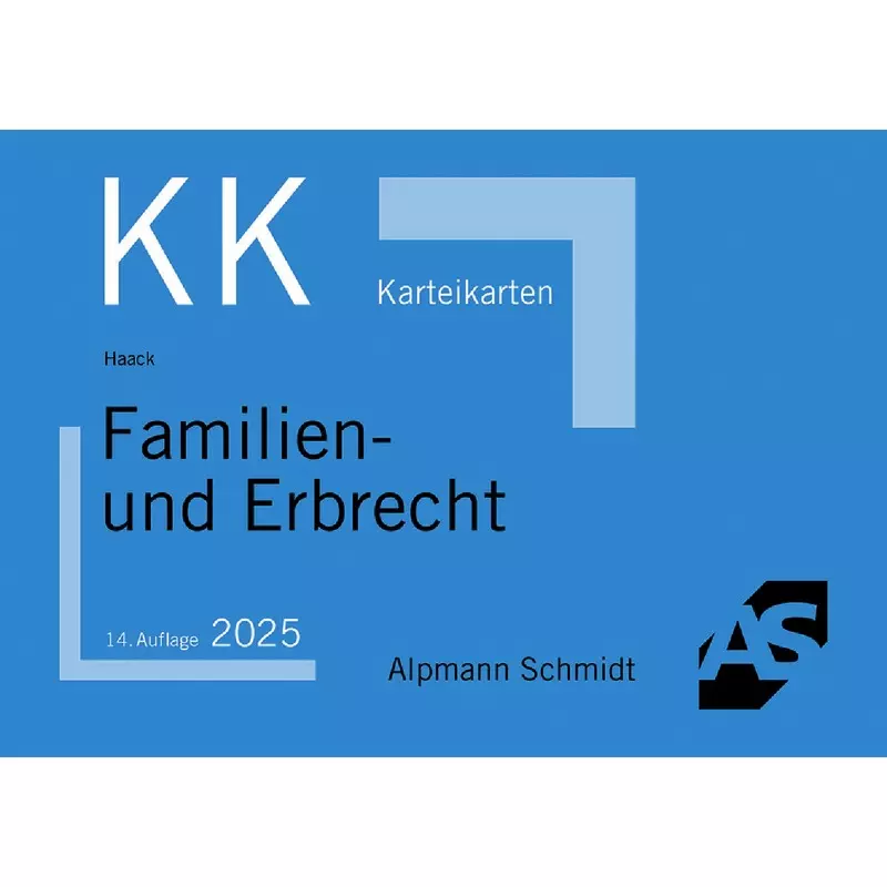 Karteikarten Familien- und Erbrecht