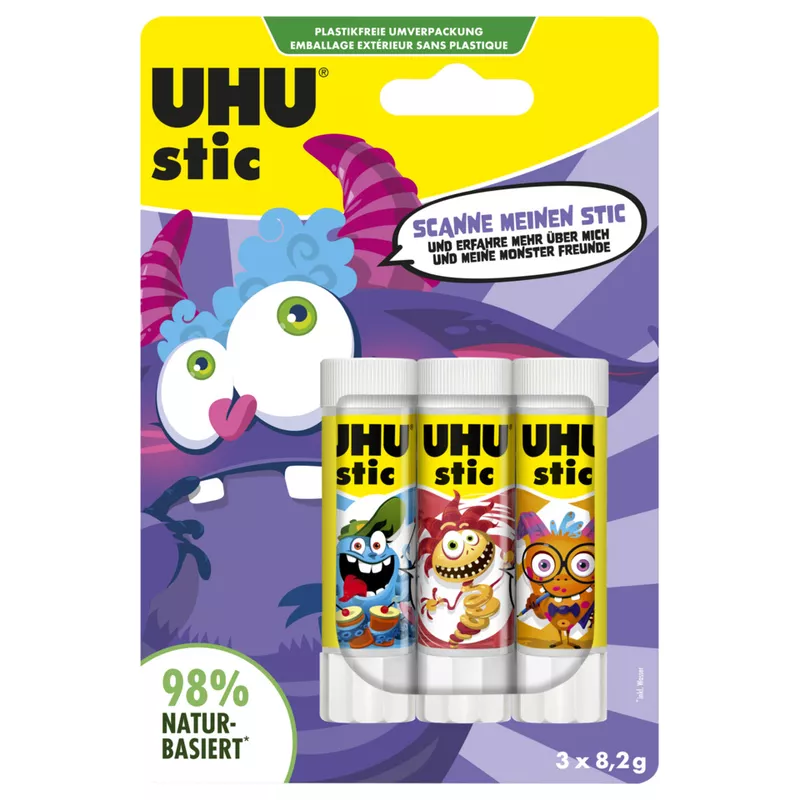 Klebestift Monster Edition UHU 7003160 / 9000179
