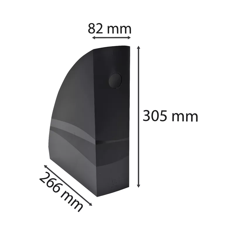 Stehsammler MAG-CUBE, ECOBlack - Schwarz