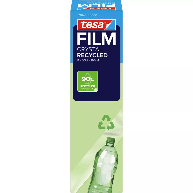 tesa tesafilm® ECO & CRYSTAL 19 mm x 10 m, 8 Rollen