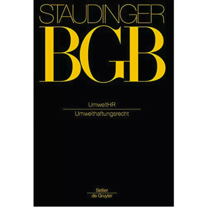 BGB - Bürgerliches Gesetzbuch Buch 3: Sachenrecht, UmweltHR