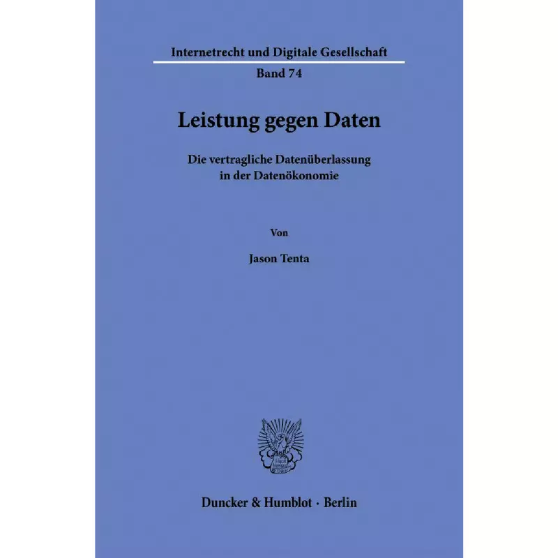 Leistung gegen Daten