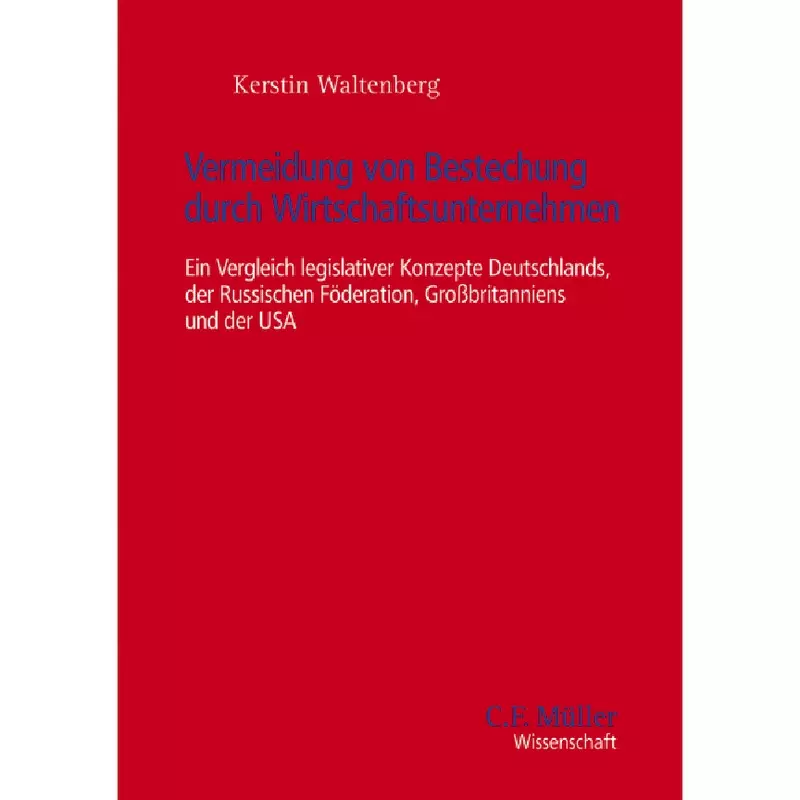 Vermeidung von Bestechung durch Wirtschaftsunternehmen