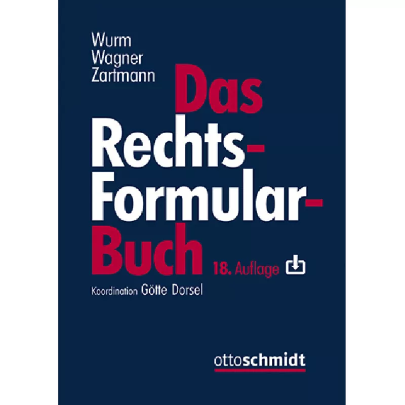 Das Rechtsformularbuch - Mängelexemplar