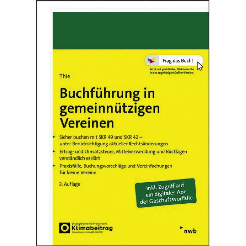 Buchführung in gemeinnützigen Vereinen
