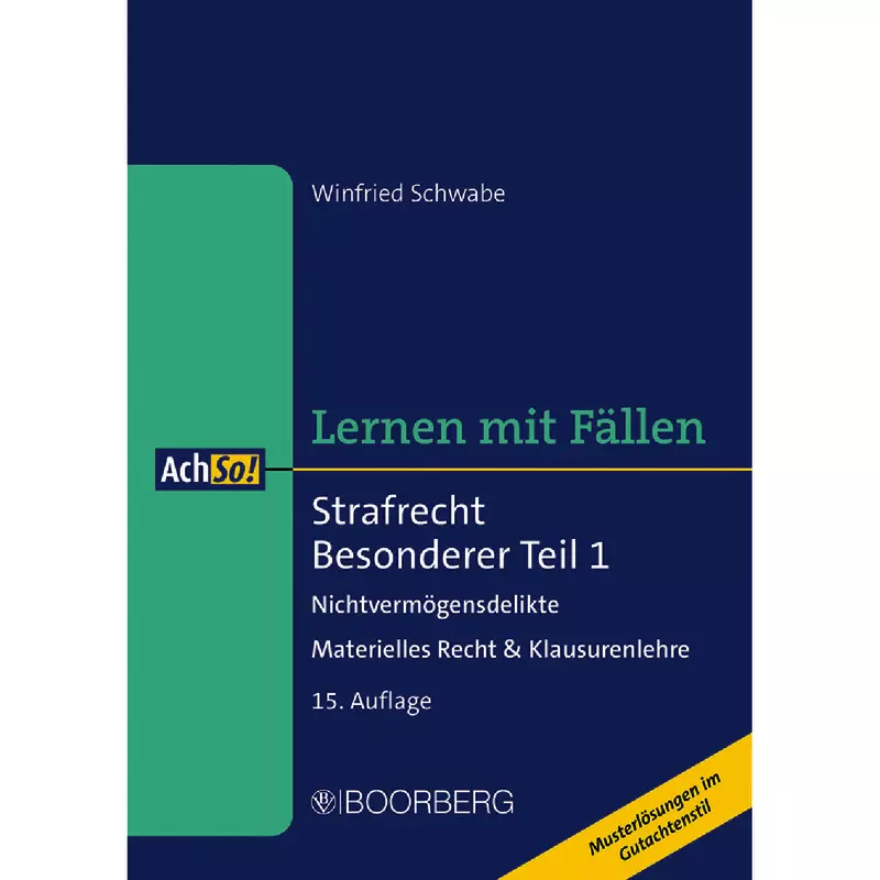 Strafrecht Besonderer Teil 1