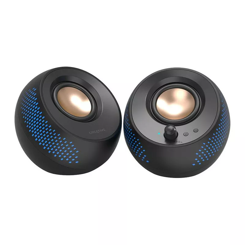 Creative Computer Speaker Pebble X bluetooth black Schwarz (51MF1715AA000)