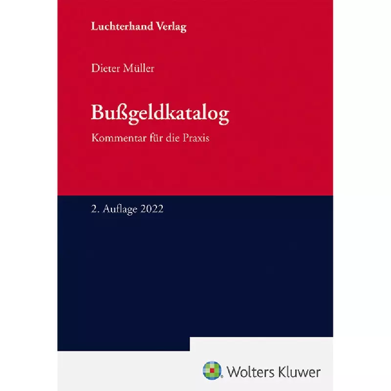 Bußgeldkatalog