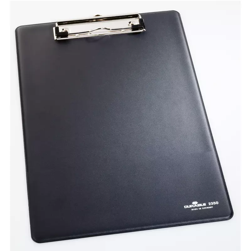 Durable Klemmbrett DIN A4 Federklemme sw