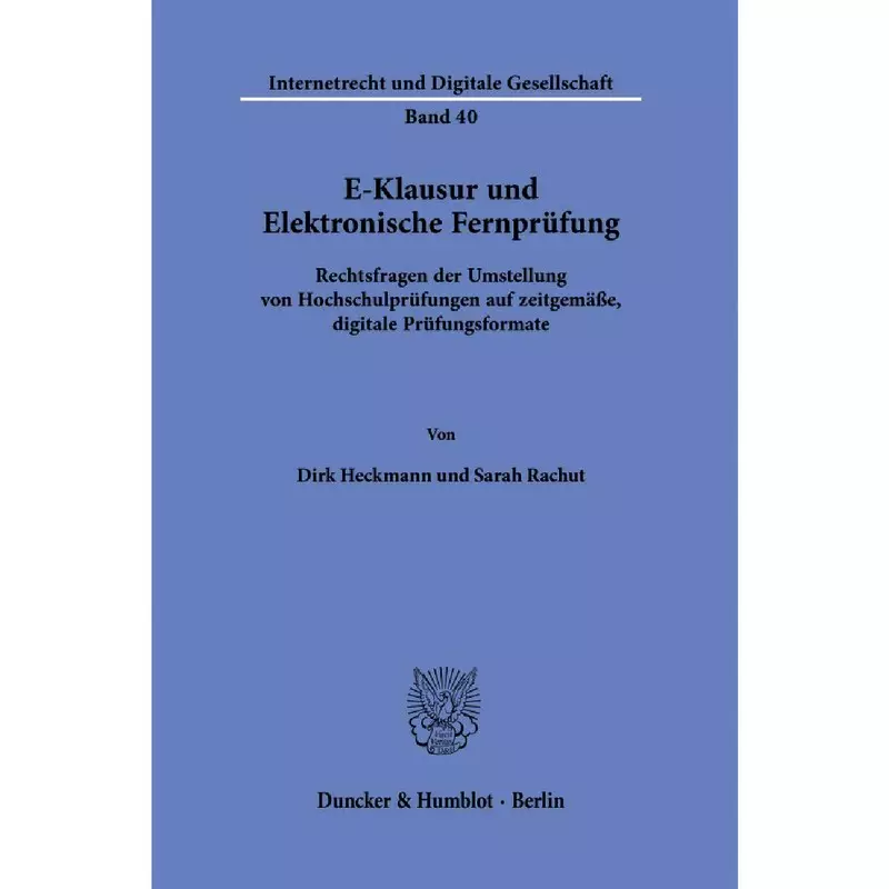 E-Klausur und Elektronische Fernprüfung
