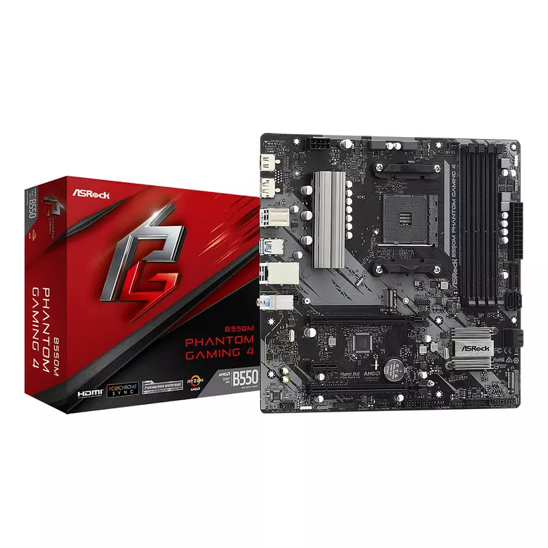 AM4 ASRock B550M Phantom Gaming 4