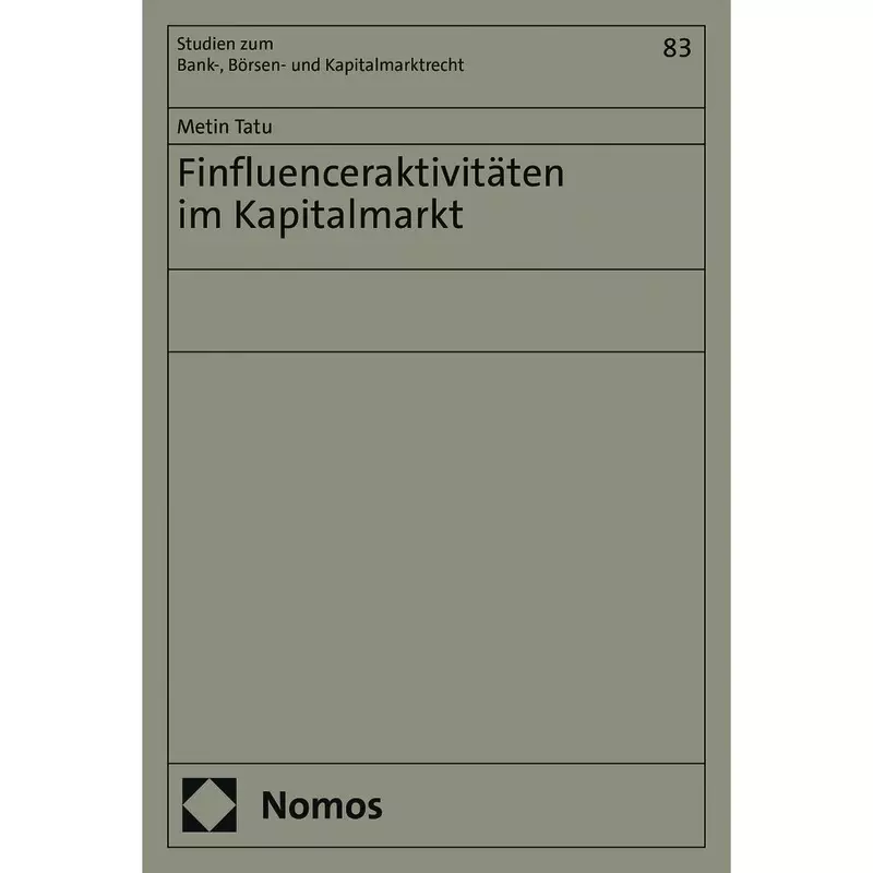 Finfluenceraktivitäten im Kapitalmarkt