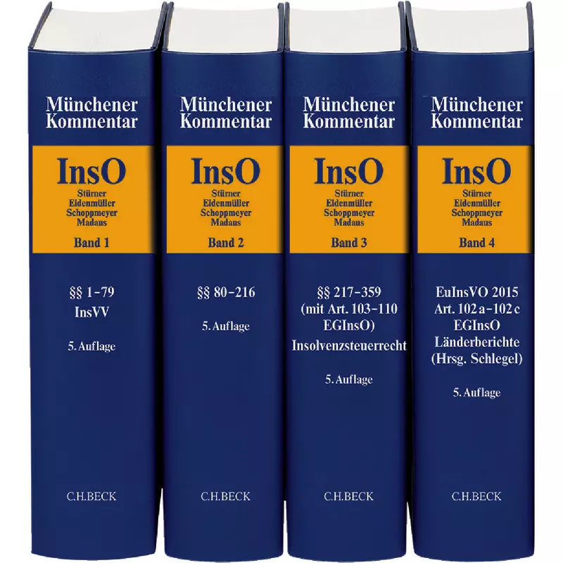 Münchener Kommentar zur Insolvenzordnung: InsO - Gesamtwerk