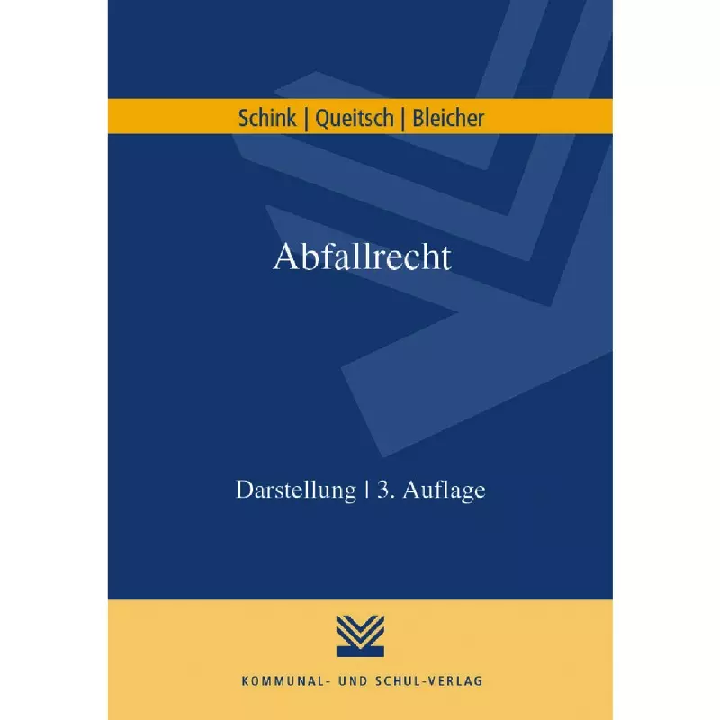 Abfallrecht (AbfR), Kommentar