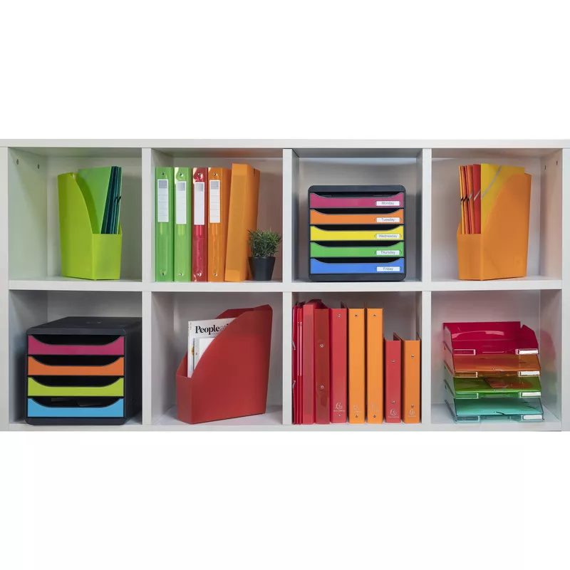 Briefablage COMBO MIDI, Kollektion Linicolor - Eisblau