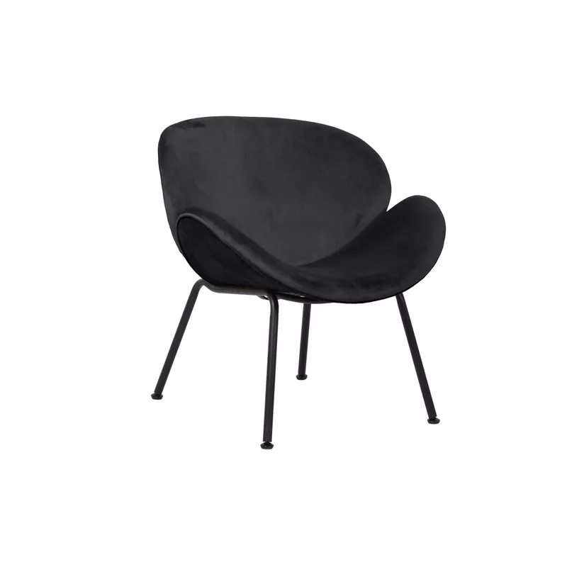 Paperflow Besuchersessel SMILE sw/an