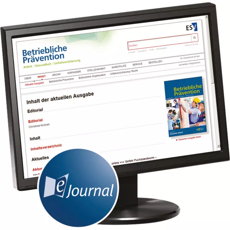 ESV Betriebliche Prävention  - eJournal