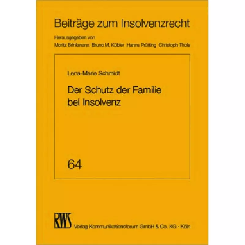 Der Schutz der Familie bei Insolvenz