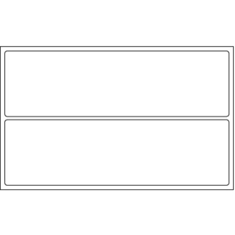 SoldanPlus Frankieretiketten LABEL, weiß, 130 x 40 mm