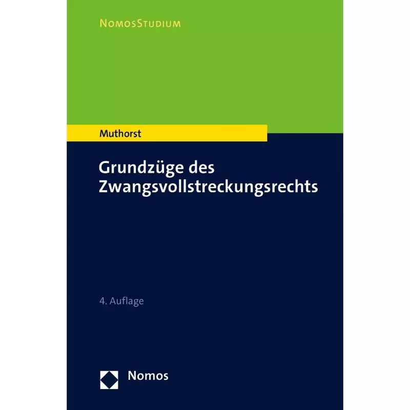 Grundzüge des Zwangsvollstreckungsrechts