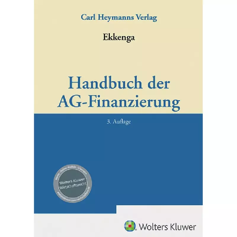 Handbuch der AG-Finanzierung