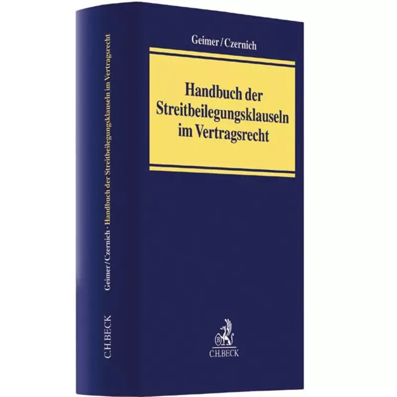 Handbuch der Streitbeilegungsklauseln