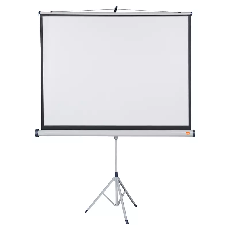 Projektionsleinwand mit Dreibeinstativ