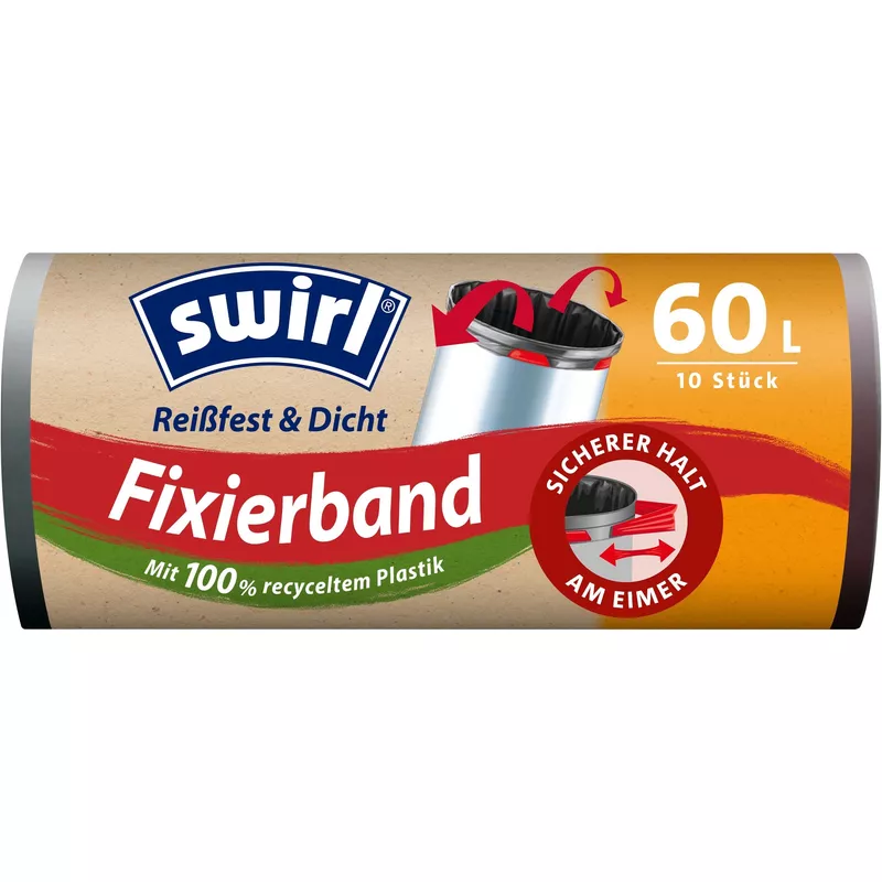Swirl Müllsack Fixierband 60l 10St