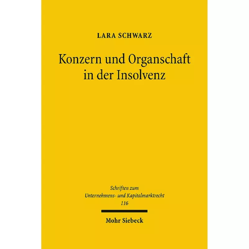Konzern und Organschaft in der Insolvenz