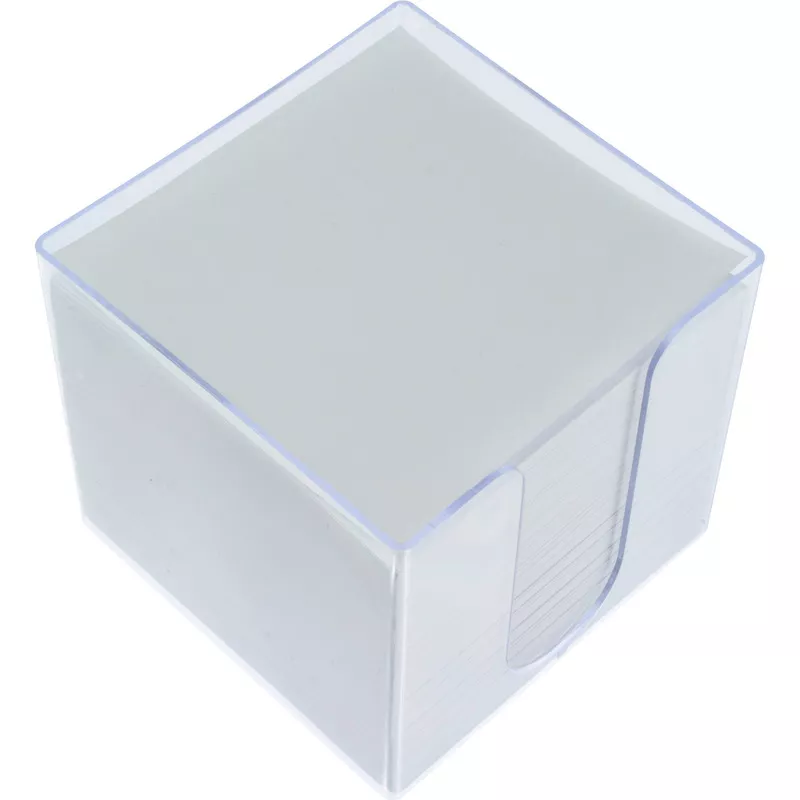 Kangaro® Notizzettelbox 95x95x95 mm, weiß, 700 Blatt