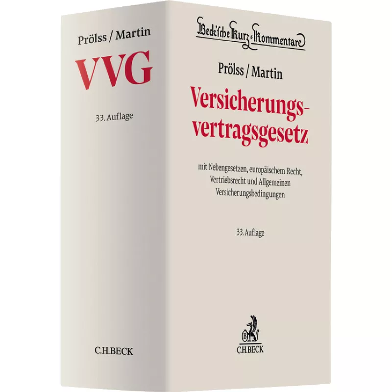 Versicherungsvertragsgesetz: VVG