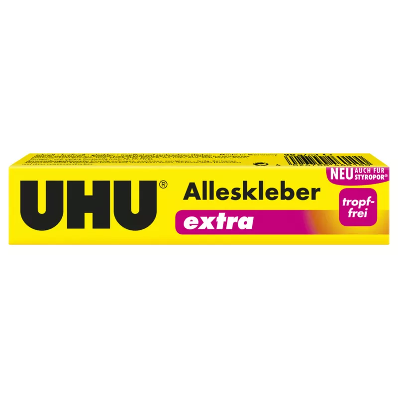 Alleskleber extra tropffrei, Tube mit 20 g UHU 46010