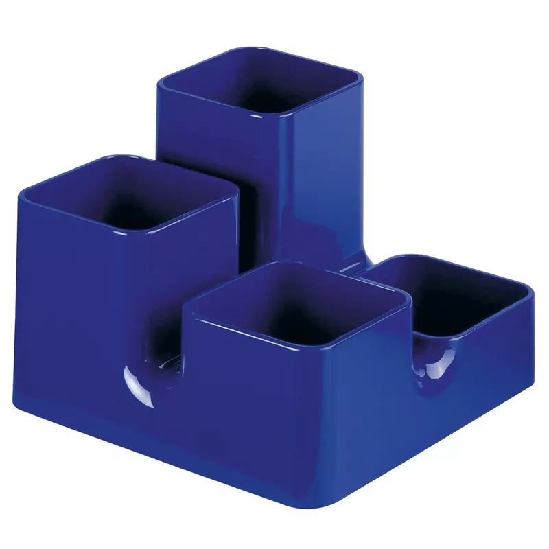 arlac Mutiköcher Uni-Butler 13x9x13cm 4Fächer PS royalbl