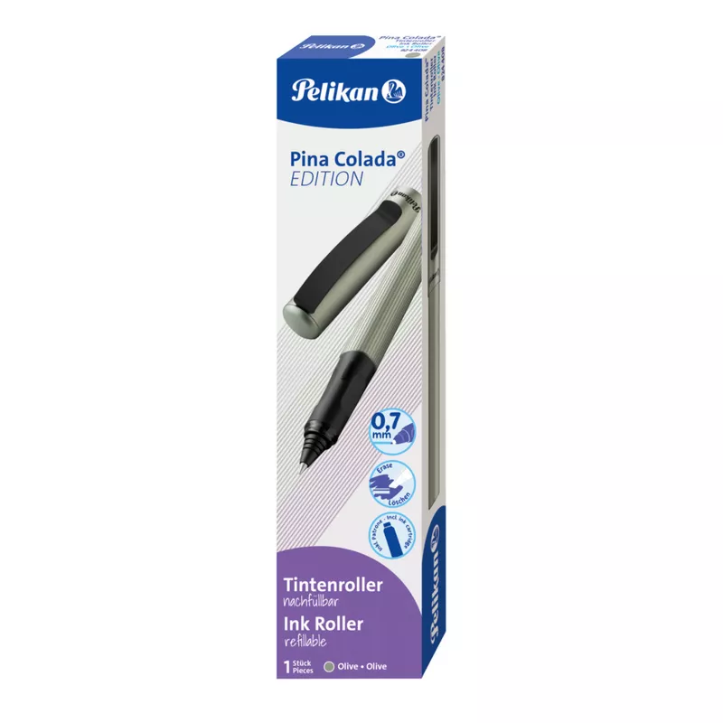 Tintenroller Pina Colada, 0,7mm, olive PELIKAN 400191303