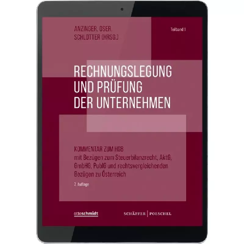Schäffer-Poeschel Rechnungslegung und Prüfung der Unternehmen - Online