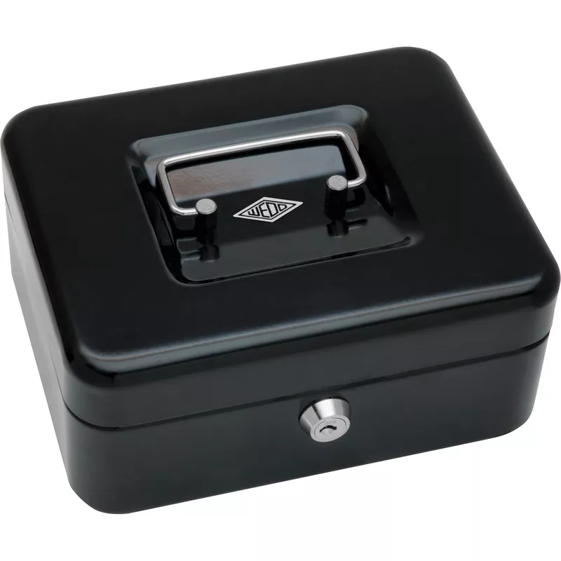 Wedo Geldkassette 20x16x9cm Größe 2 schwarz