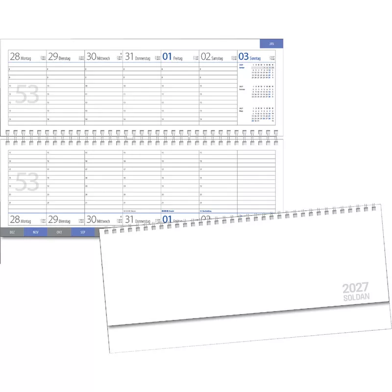 SoldanPlus Schreibtischkalender PREMIUM 2027