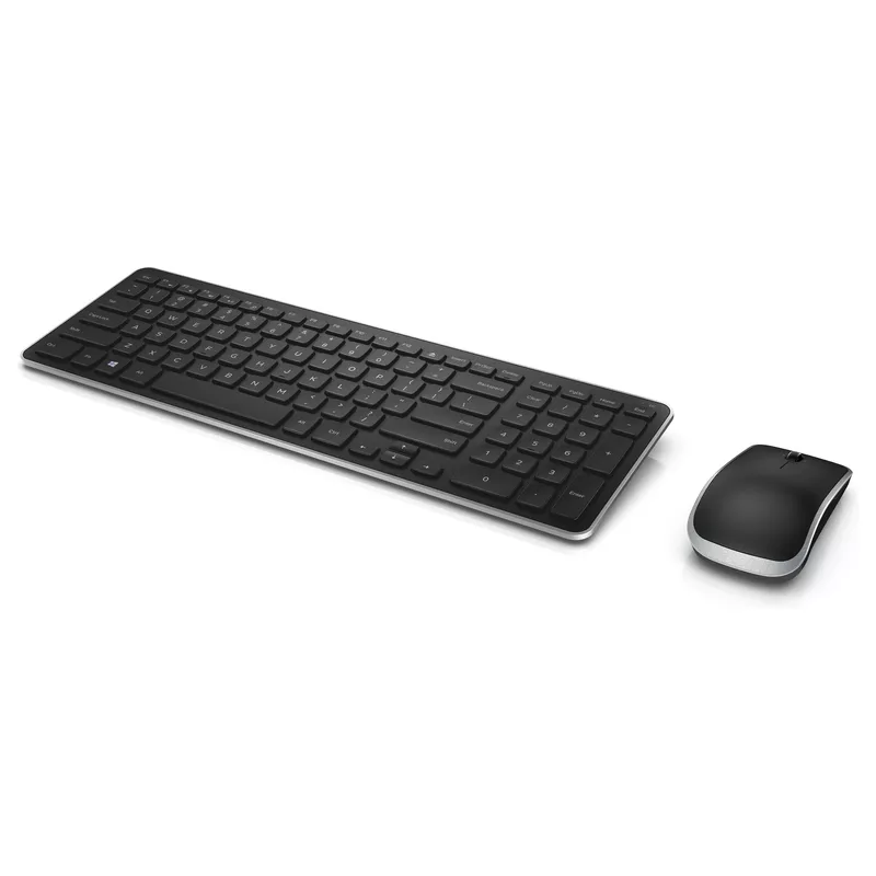 Dell Keyboard and Mouse KM714 QWERTZ - Black